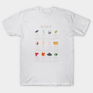 Goblin kdrama 2024 calendar T-Shirt